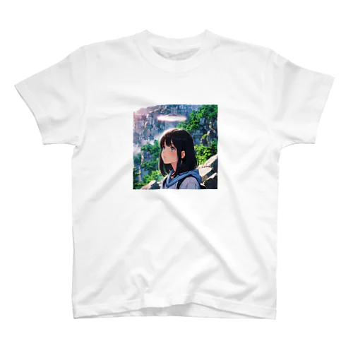 UFOと少女 スタンダードTシャツ