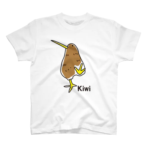 Kiwi ワンポイント Regular Fit T-Shirt