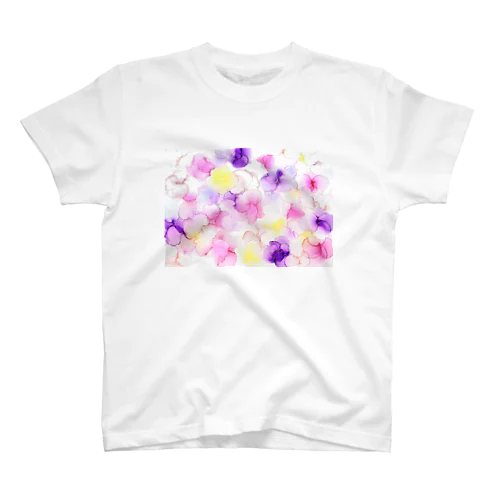 Ink-art flower スタンダードTシャツ