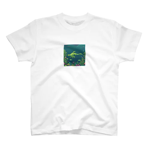 水？陸両用ザウルス Regular Fit T-Shirt