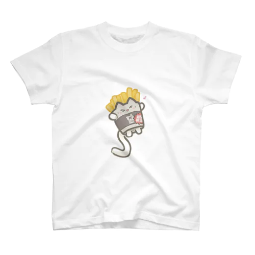 ねこぽてと (ごきげん) スタンダードTシャツ