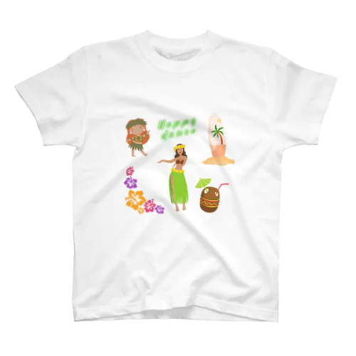 HAPPY DANCE Regular Fit T-Shirt