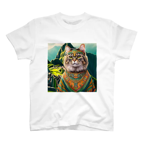 ワールドキャット　マチュピチュ　ish スタンダードTシャツ