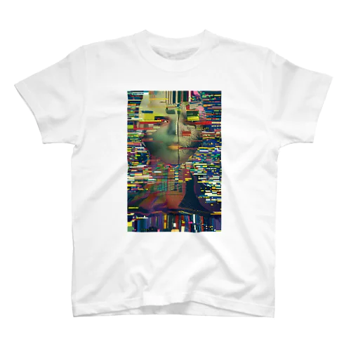 vol.4 glitch Regular Fit T-Shirt