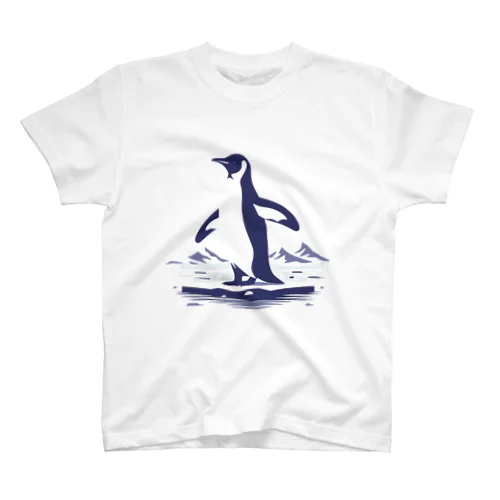 ペンギンと氷山 スタンダードTシャツ