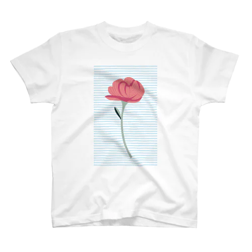 赤のお花 スタンダードTシャツ