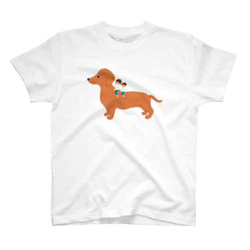 Kids on the dog Regular Fit T-Shirt