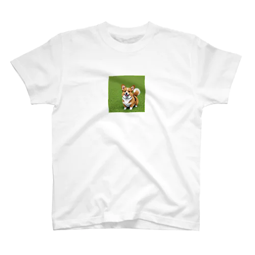 ドット絵のコーギー Regular Fit T-Shirt