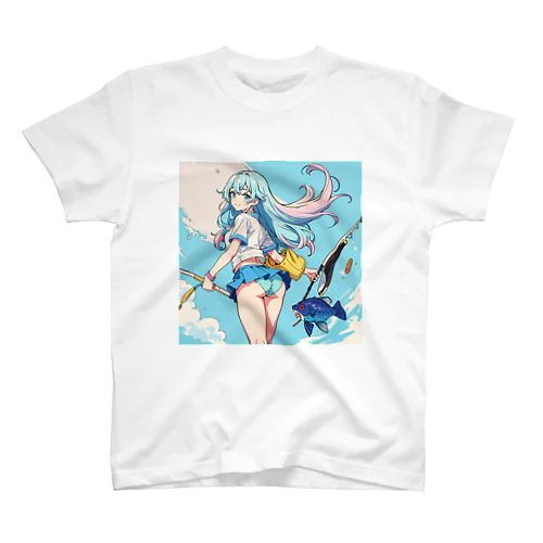 魔法アングラー少女 Regular Fit T-Shirt