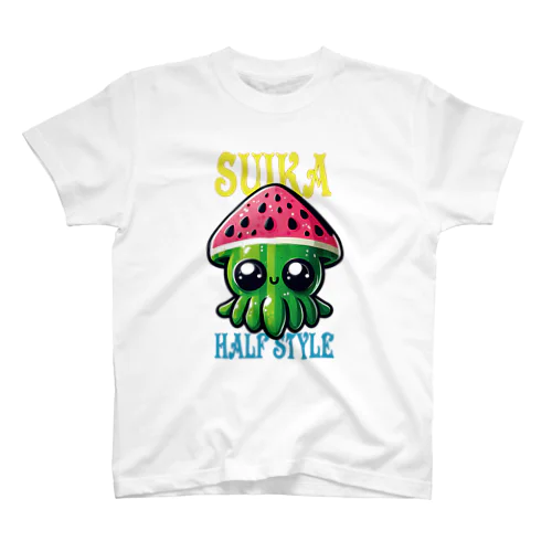 SUIKA-HALF STYLE スタンダードTシャツ