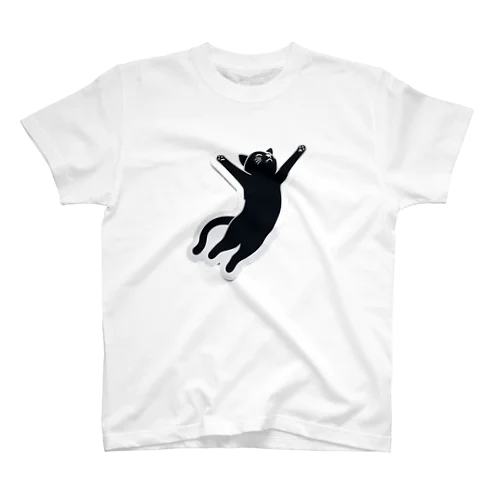 猫も空を飛びたい スタンダードTシャツ