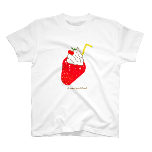 strawberry　soda　float Regular Fit T-Shirt