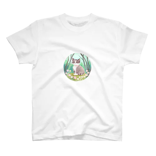 水彩猫 Regular Fit T-Shirt