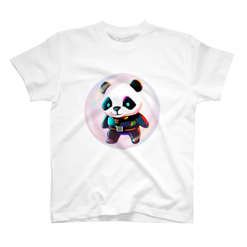パンダのおまわりさん（シャボン玉ver）④ Regular Fit T-Shirt