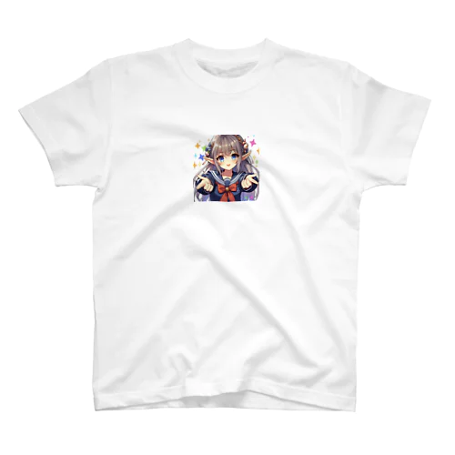 エルフ　美少女　セーラー服　アイドル Regular Fit T-Shirt