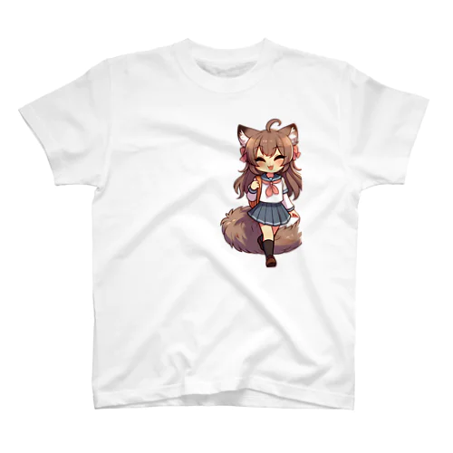 ケモミミ　女の子 Regular Fit T-Shirt