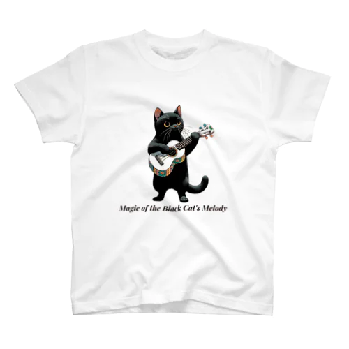 ねことウクレレ Regular Fit T-Shirt