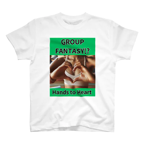 GROUP FANTASY!?(Hands to Heart)やまぴーデザインオリジナルTシャツVol.2  スタンダードTシャツ