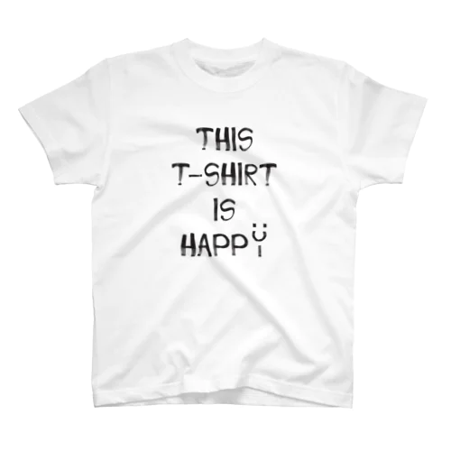 This t-shirt is happy Regular Fit T-Shirt