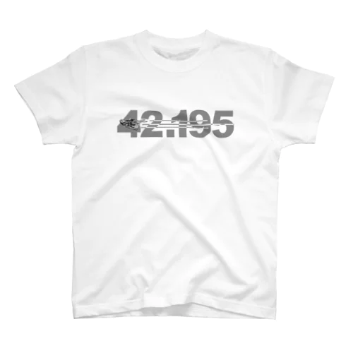 42.195km スタンダードTシャツ