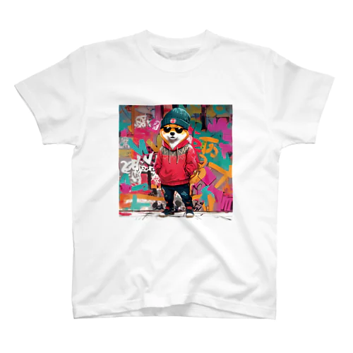 dog-man-1 Regular Fit T-Shirt