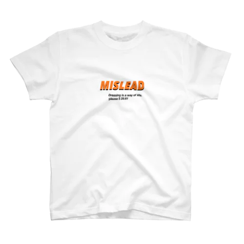 MISLEAD スタンダードTシャツ