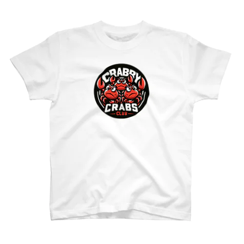 CRABBY CRABS CLUB - 3 Vermilions Regular Fit T-Shirt