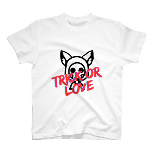 キツネスカル　TRICK or LOVE Regular Fit T-Shirt