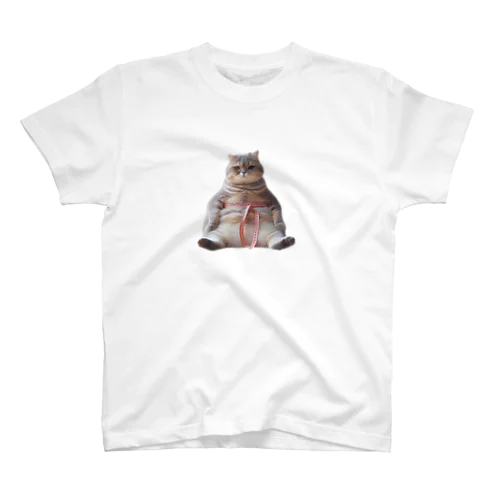 ダイエット中の猫 Regular Fit T-Shirt