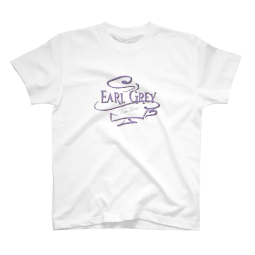 【ロゴ】アールグレイ Regular Fit T-Shirt