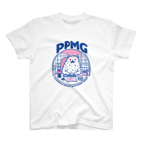 PPMGモンスターキャット！ Regular Fit T-Shirt