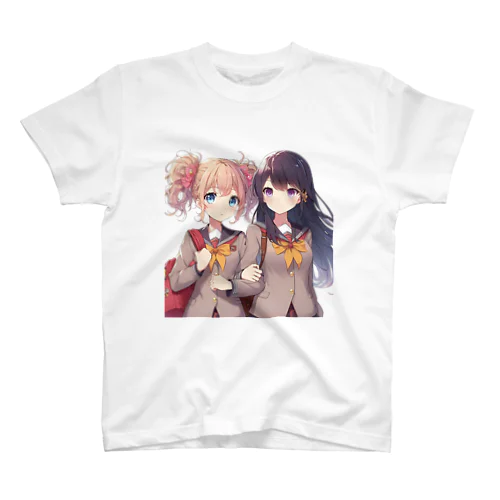 二人とjkたち スタンダードTシャツ