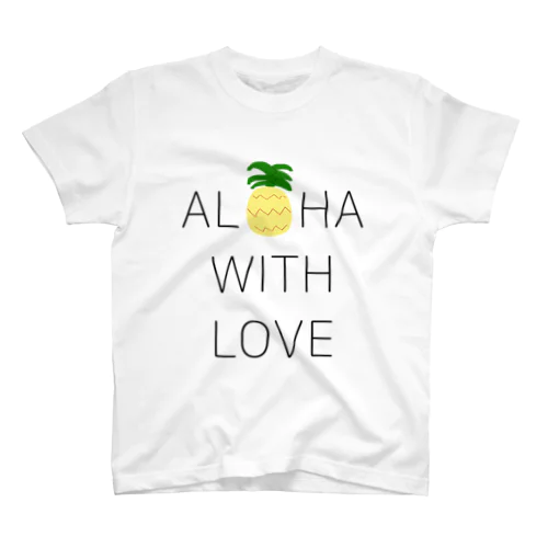 ALOHA WITH LOVE Regular Fit T-Shirt