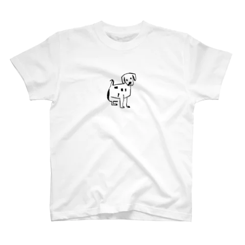 下手くそな犬 Regular Fit T-Shirt