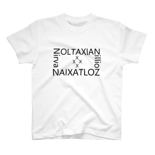 xxZOLTAXIANAIXATLOZxx（白） スタンダードTシャツ