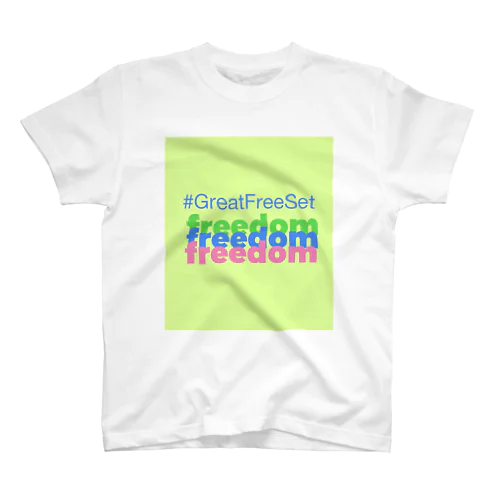 freedom に生きよう Regular Fit T-Shirt