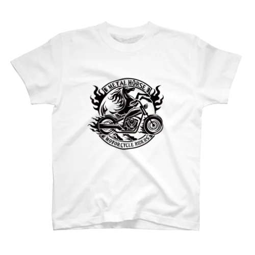 METAL HORSE 馬トライバル スタンダードTシャツ