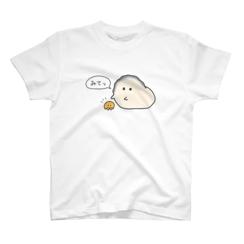 ピンノちゃん見て見てカキ スタンダードTシャツ