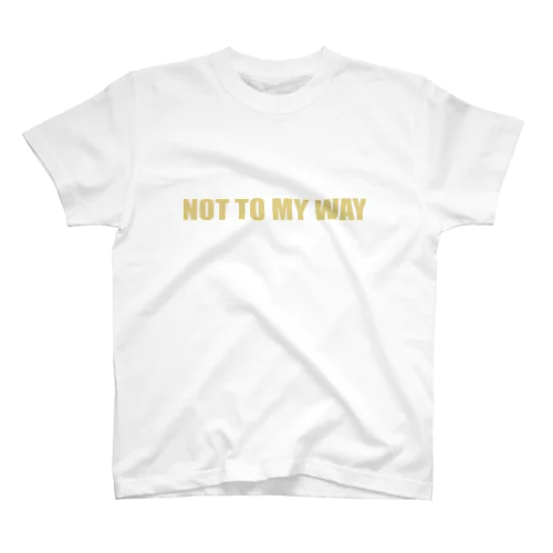 夏前のネイキッドハイ　NotToMyWay　ベージュ Regular Fit T-Shirt