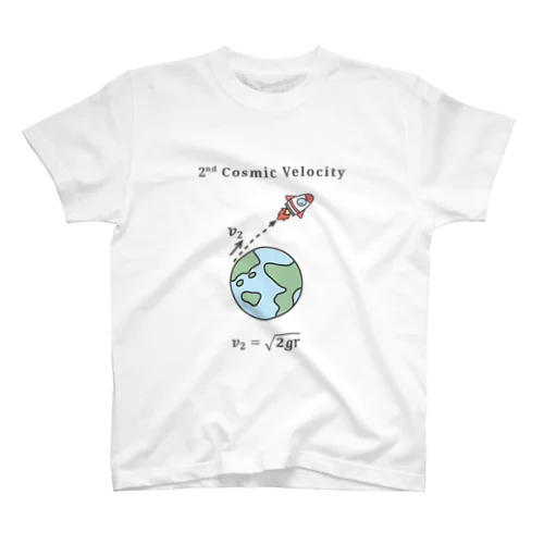 第二宇宙速度 Regular Fit T-Shirt