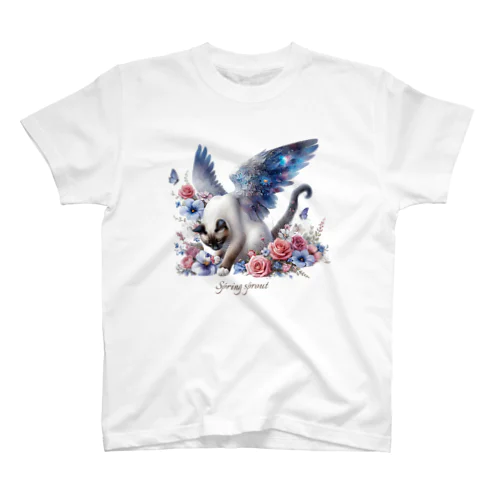 春の芽吹き Regular Fit T-Shirt