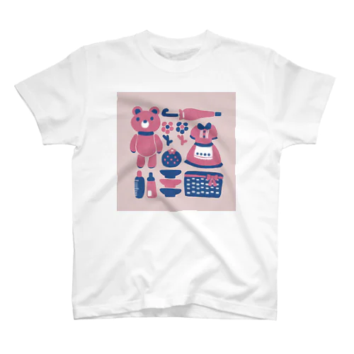 お出かけセット(ガーリー) スタンダードTシャツ