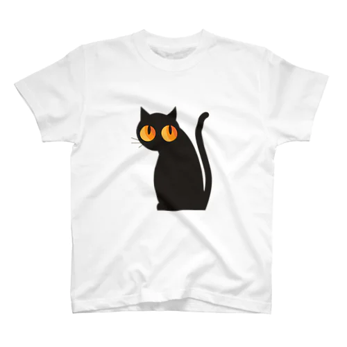 黒猫ちゃん Regular Fit T-Shirt