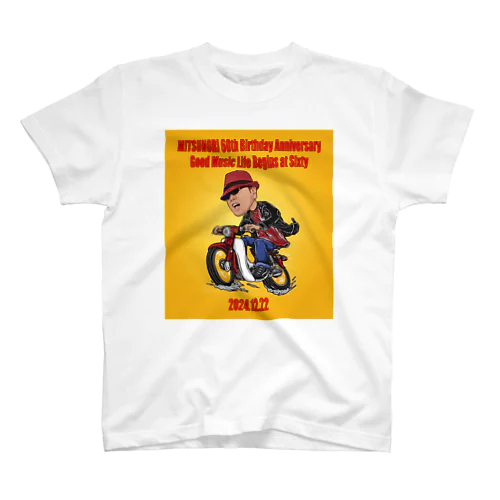 MITSUNORI 還暦記念デザイン Bike-A Regular Fit T-Shirt