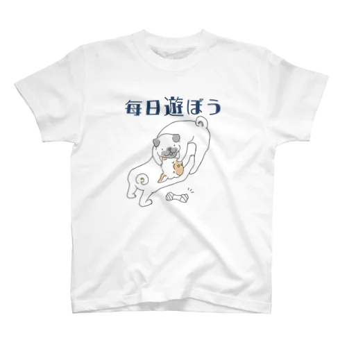 毎日遊ぼう Regular Fit T-Shirt