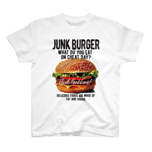 Junk Burger ジャンク ハンバーガー　前面  Regular Fit T-Shirt