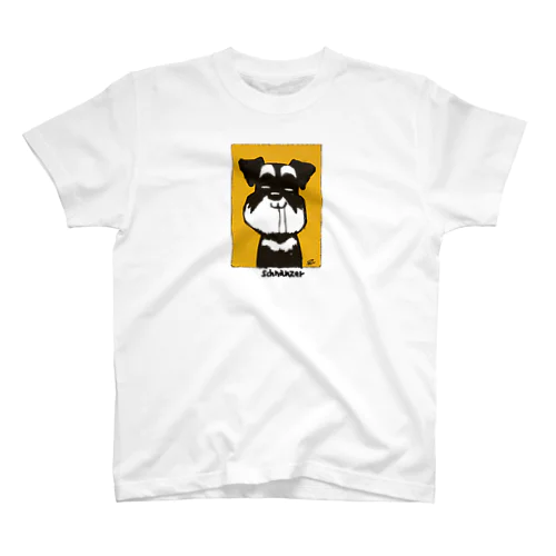 white eye's schnauzer スタンダードTシャツ