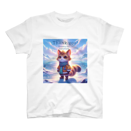 ふわふわフレンズ！にゃんこ Regular Fit T-Shirt