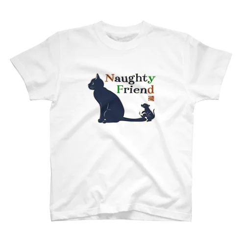 Naughty Friend Regular Fit T-Shirt