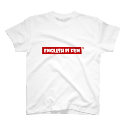 English is fun 毎日英会話 Regular Fit T-Shirt